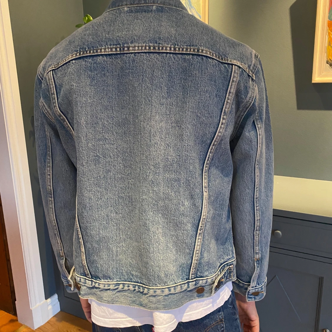 Blå jeansjacka från Levi's - 91