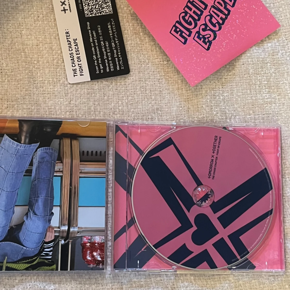 Tomorrow x together album fight or escape jewel case version - 91