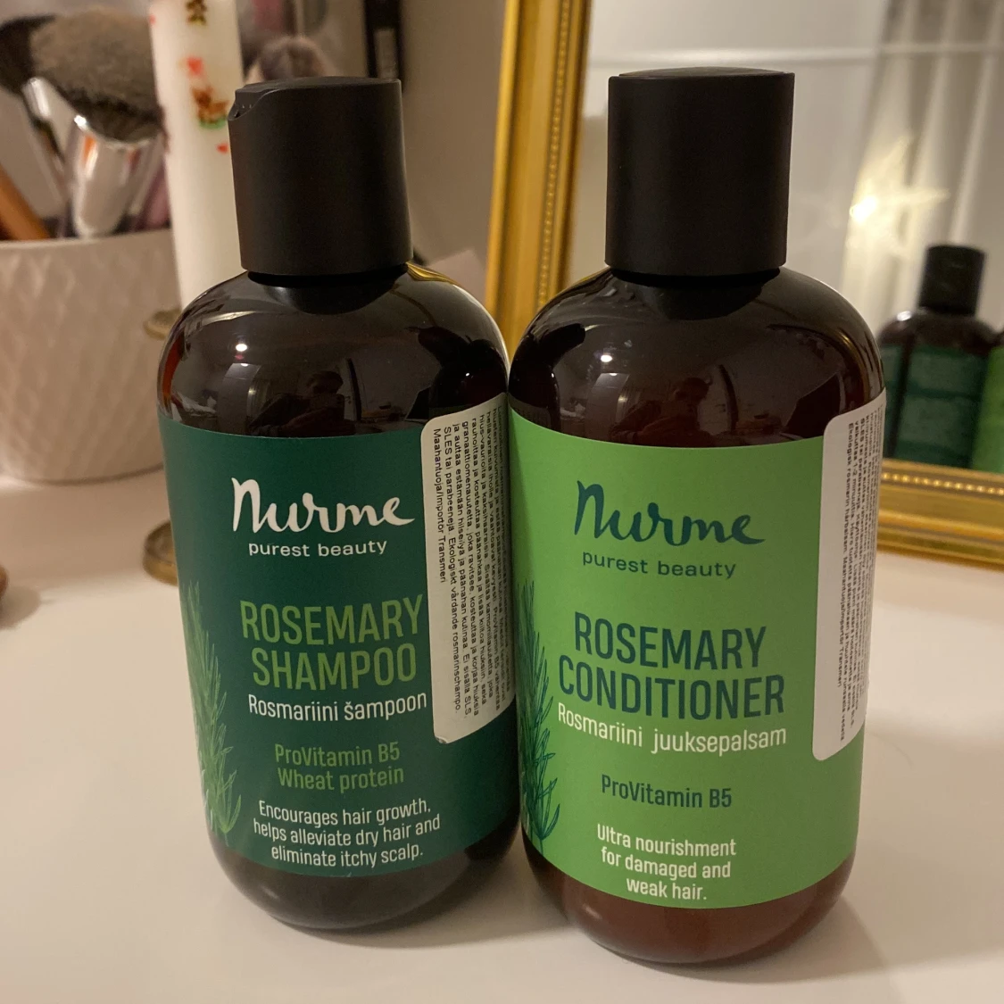Rosemary Shampoo och Conditioner från Nurme