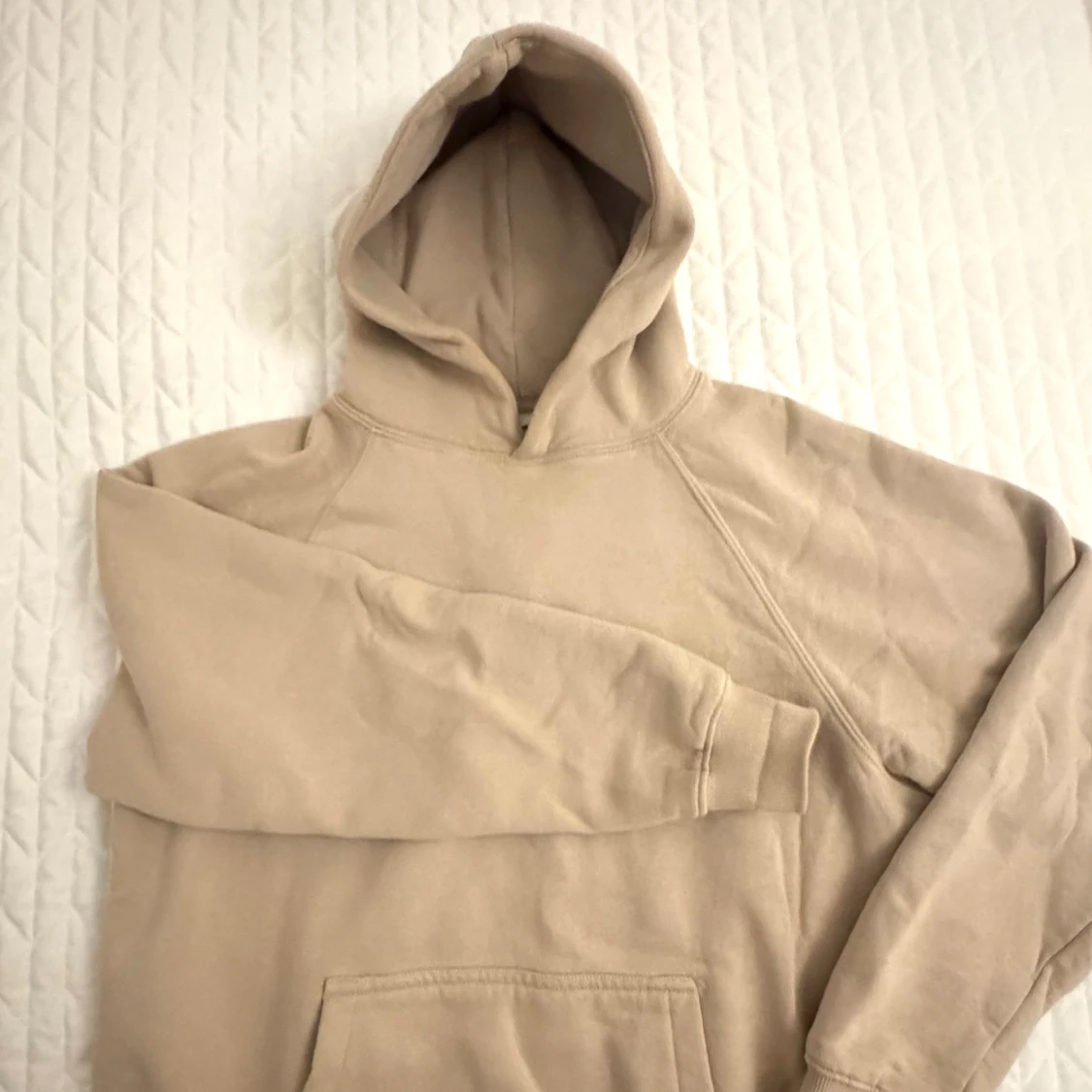 Beige hoodie från Pull&Bear