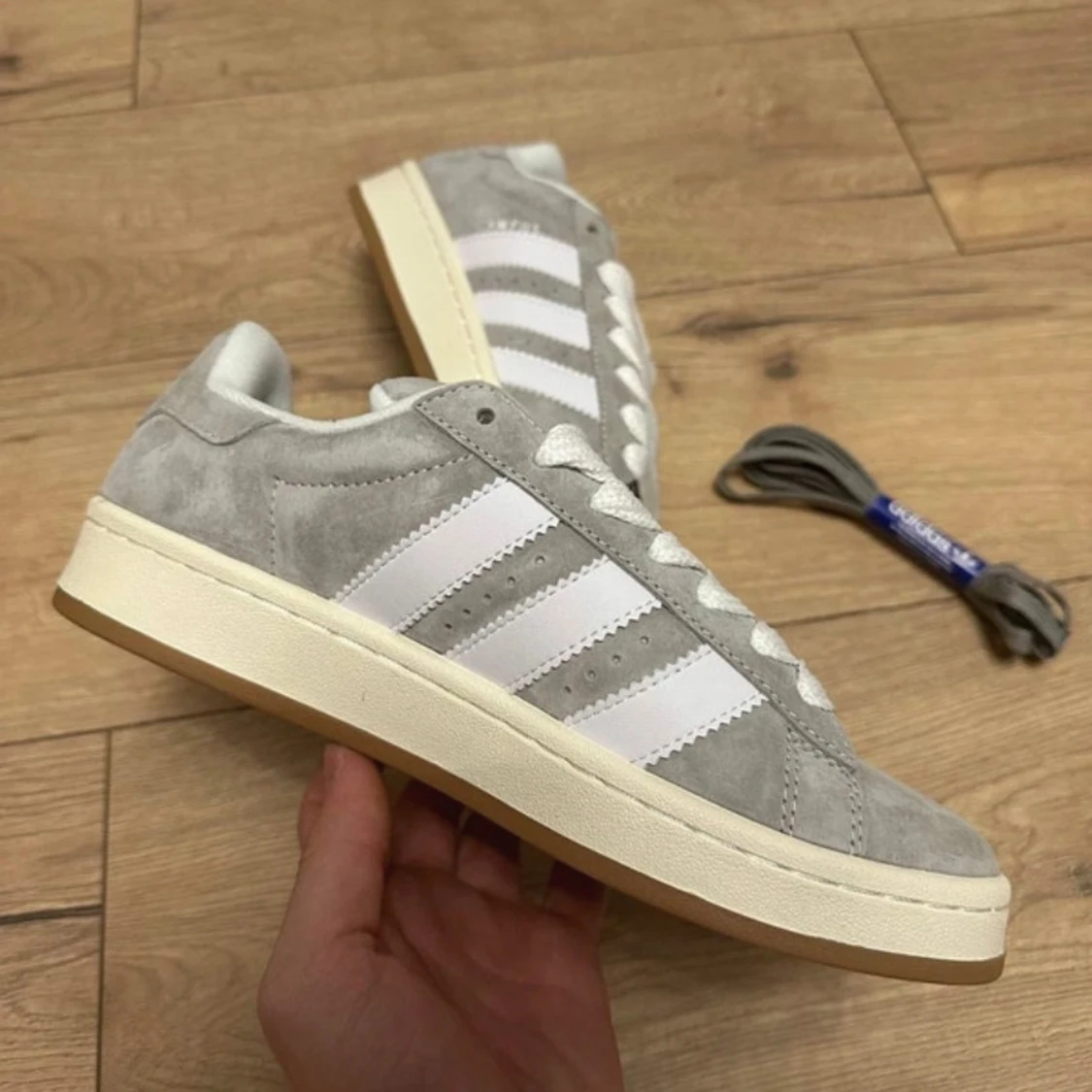 Grå Adidas Campus sneakers - 2