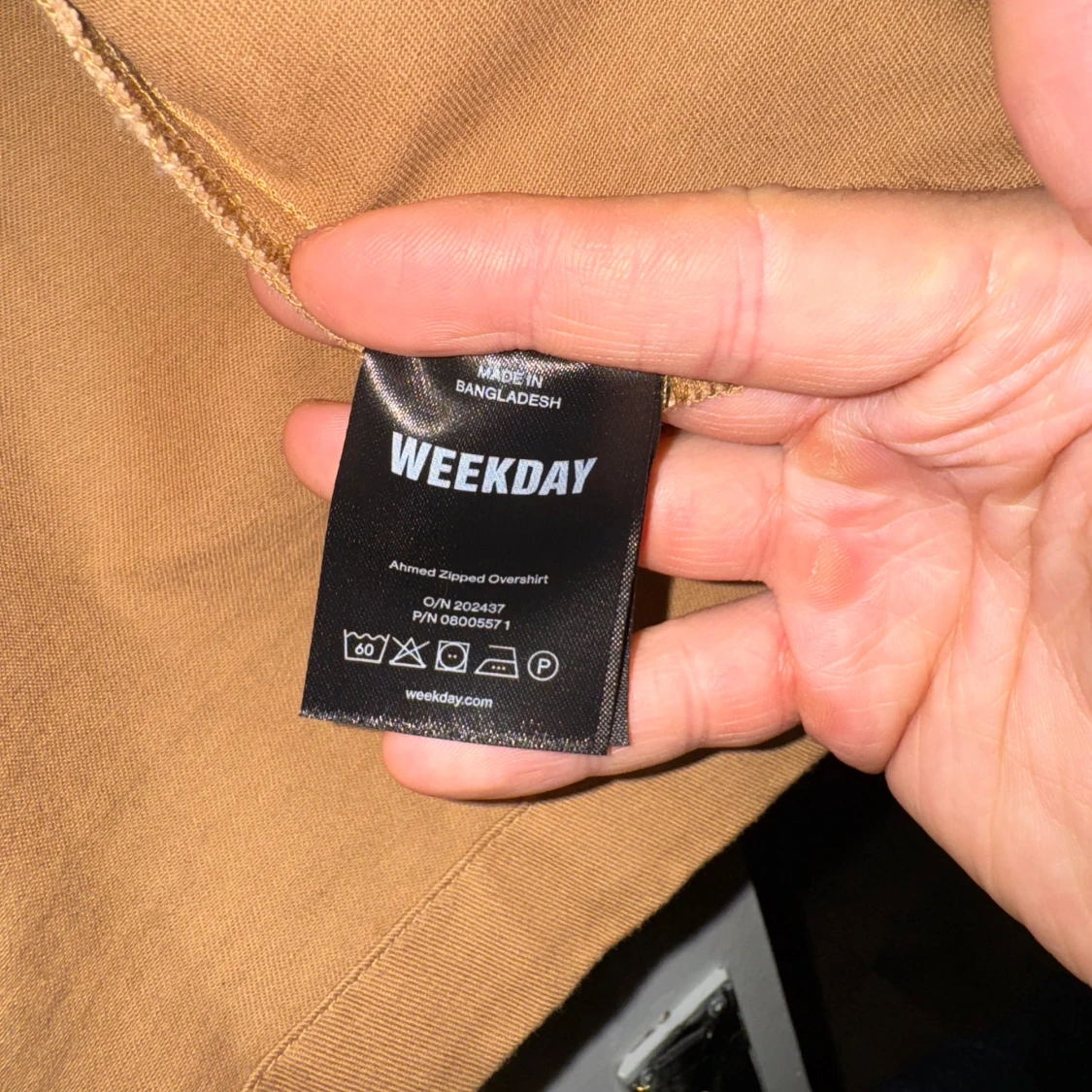 Weekday Ahmed Zipped Overshirt - 4