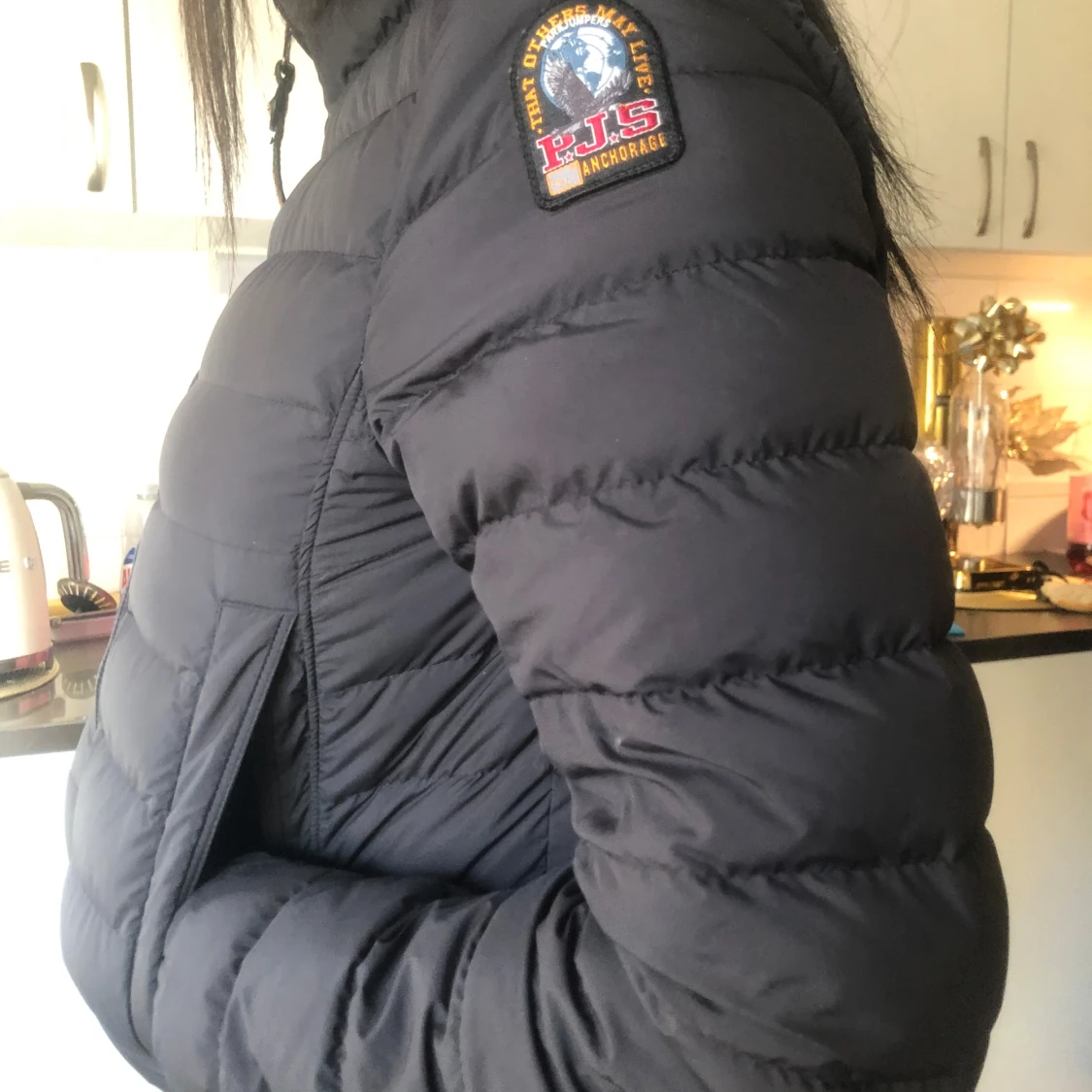 Svart dunjacka från Parajumpers