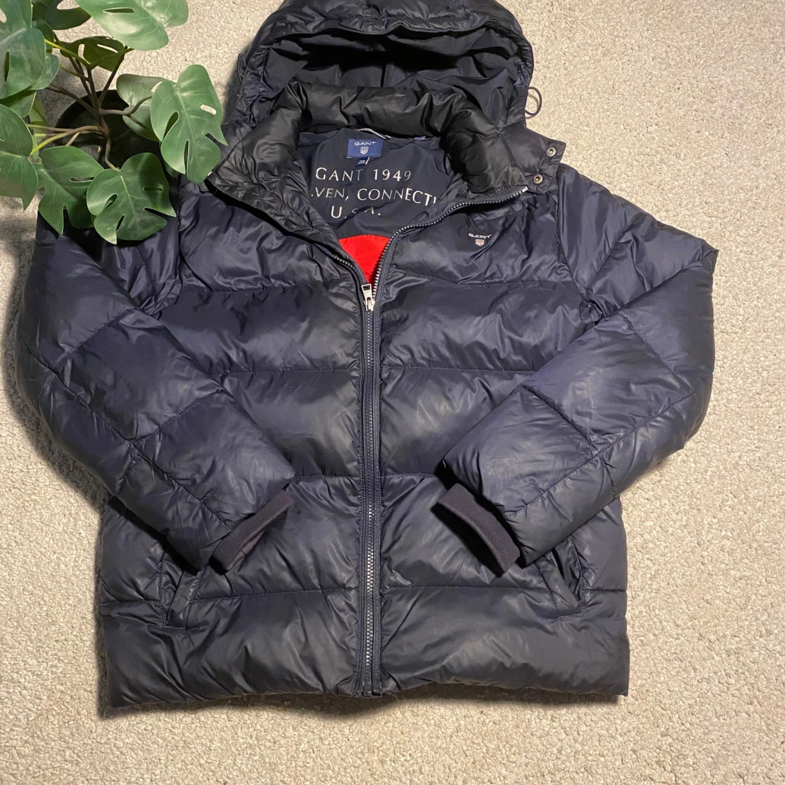 Svart dunjacka från Gant