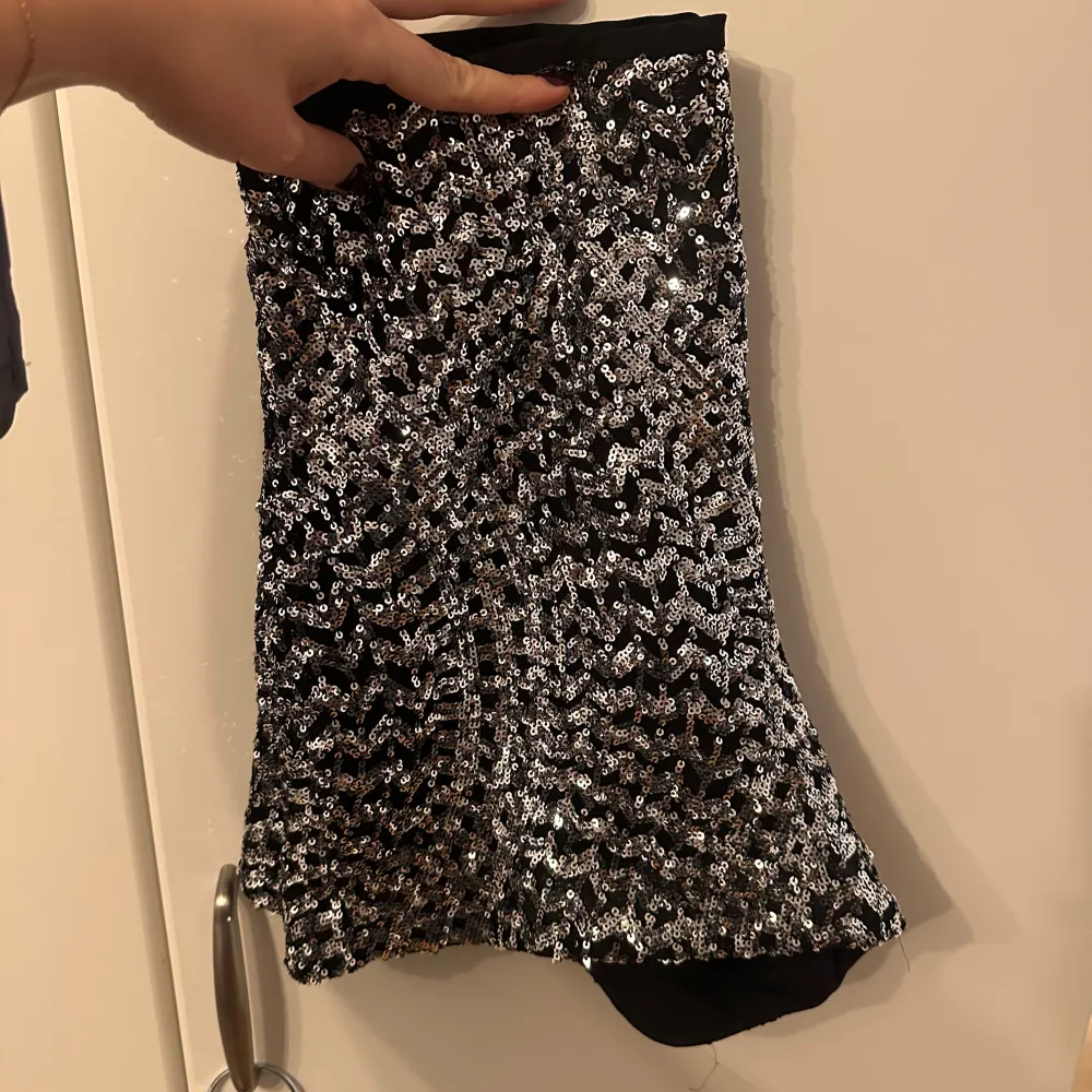 Glittriga shorts från Zara, endast använda en gång. . Shortsit.