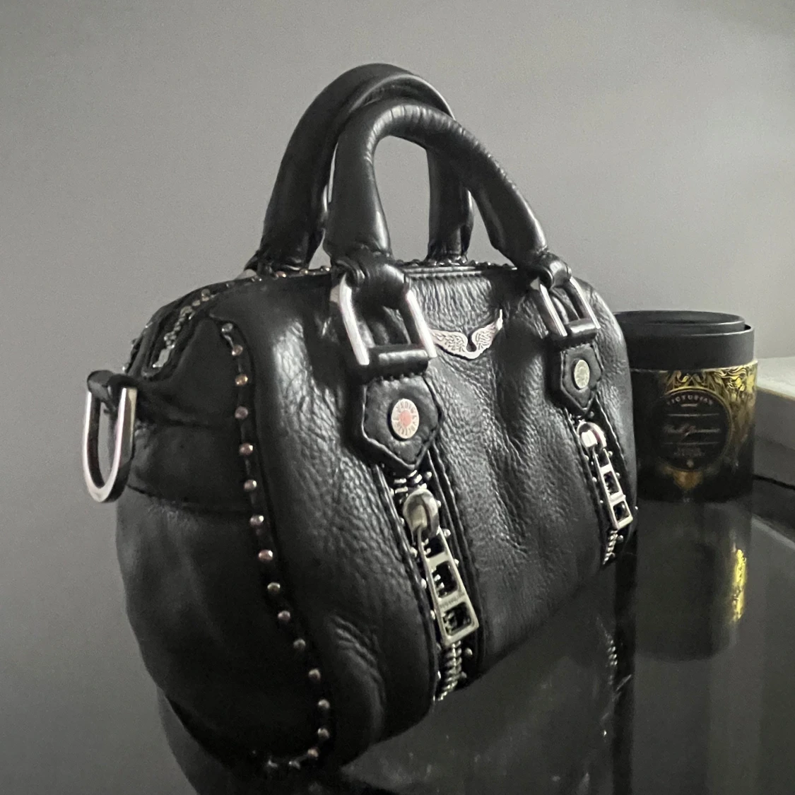 Svart handväska från Zadig & Voltaire - 3