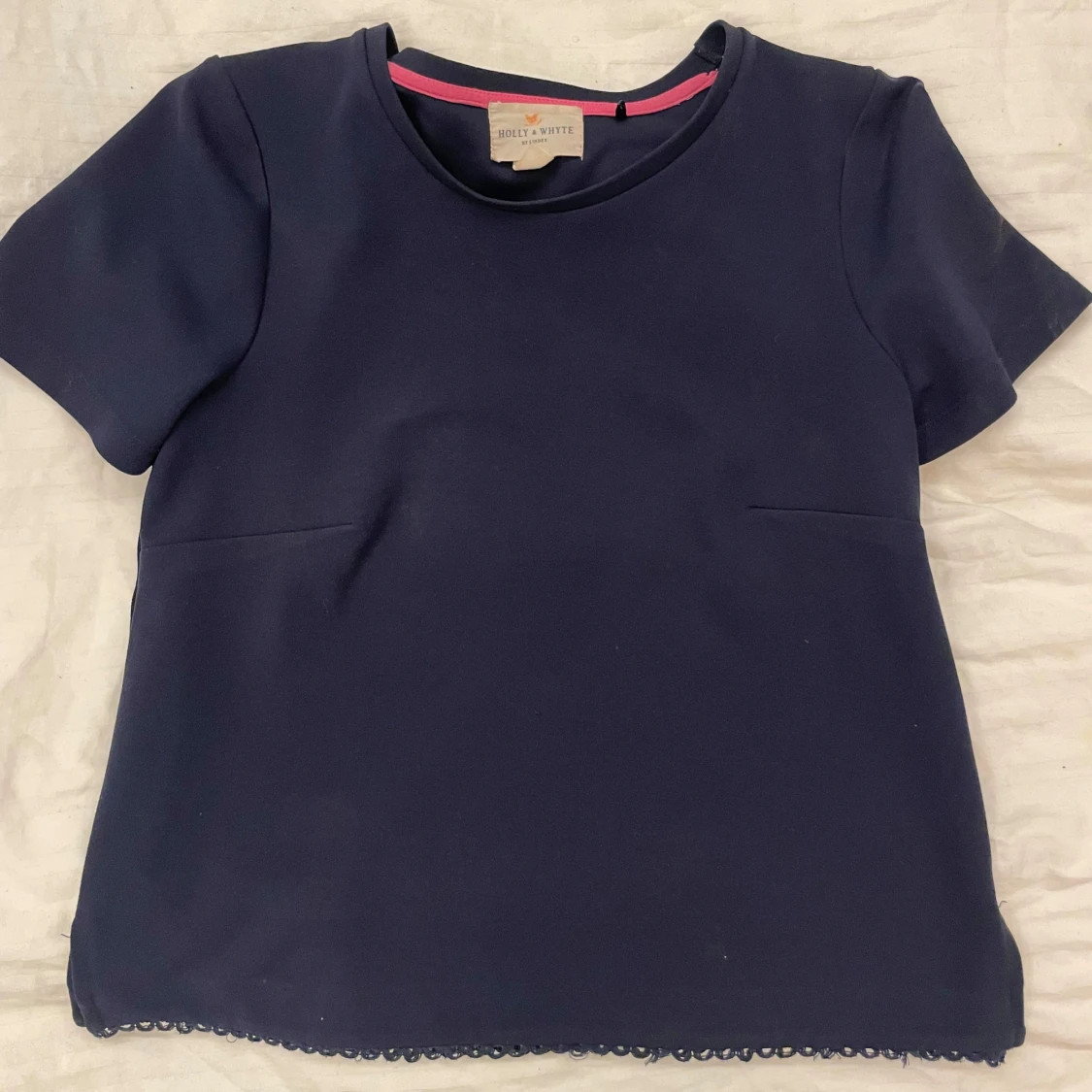 Mörkblå tshirt - 90