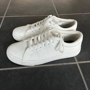 Vita sneakers med snörning - Snygga vita sneakers med klassisk design och snörning. Perfekta för en stilren look. Passar till många olika outfits och tillfällen.