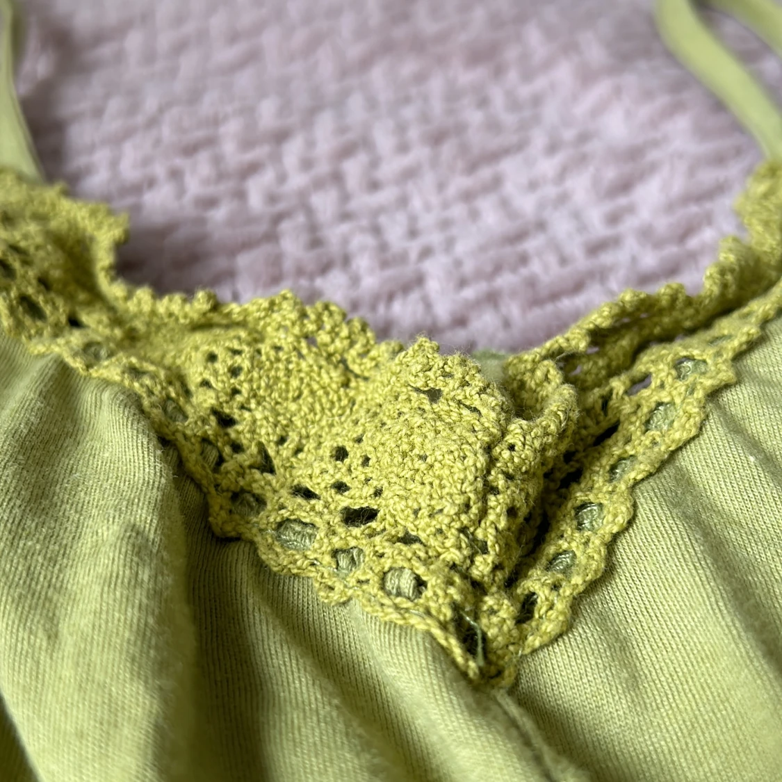 Grön urringad linne - 90