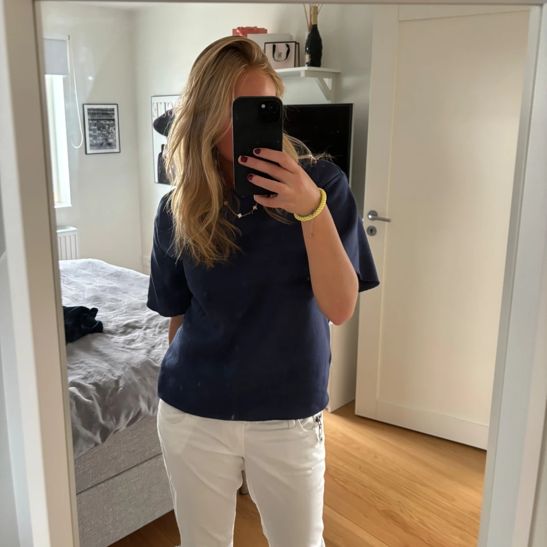 Trekvartsärmad tröja