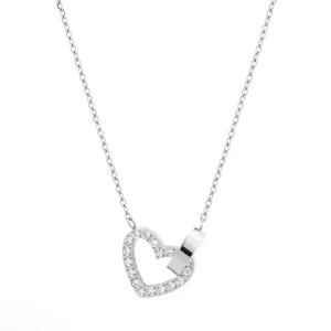 Halsband med hjärta  - Halsband från Edblad knappt använd (ny pris 450kr) silver 