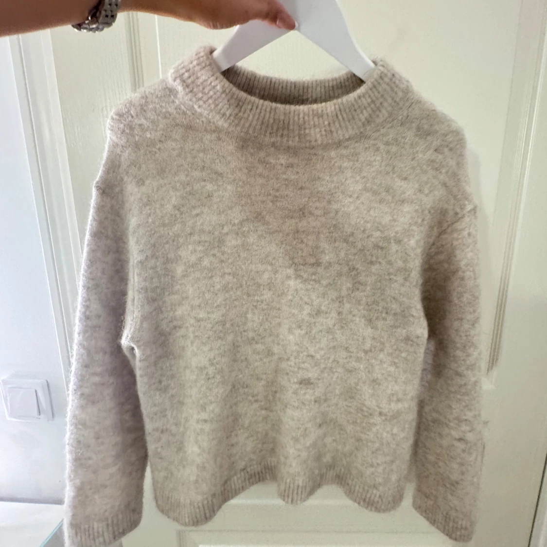 Beige ulltröja från H&M