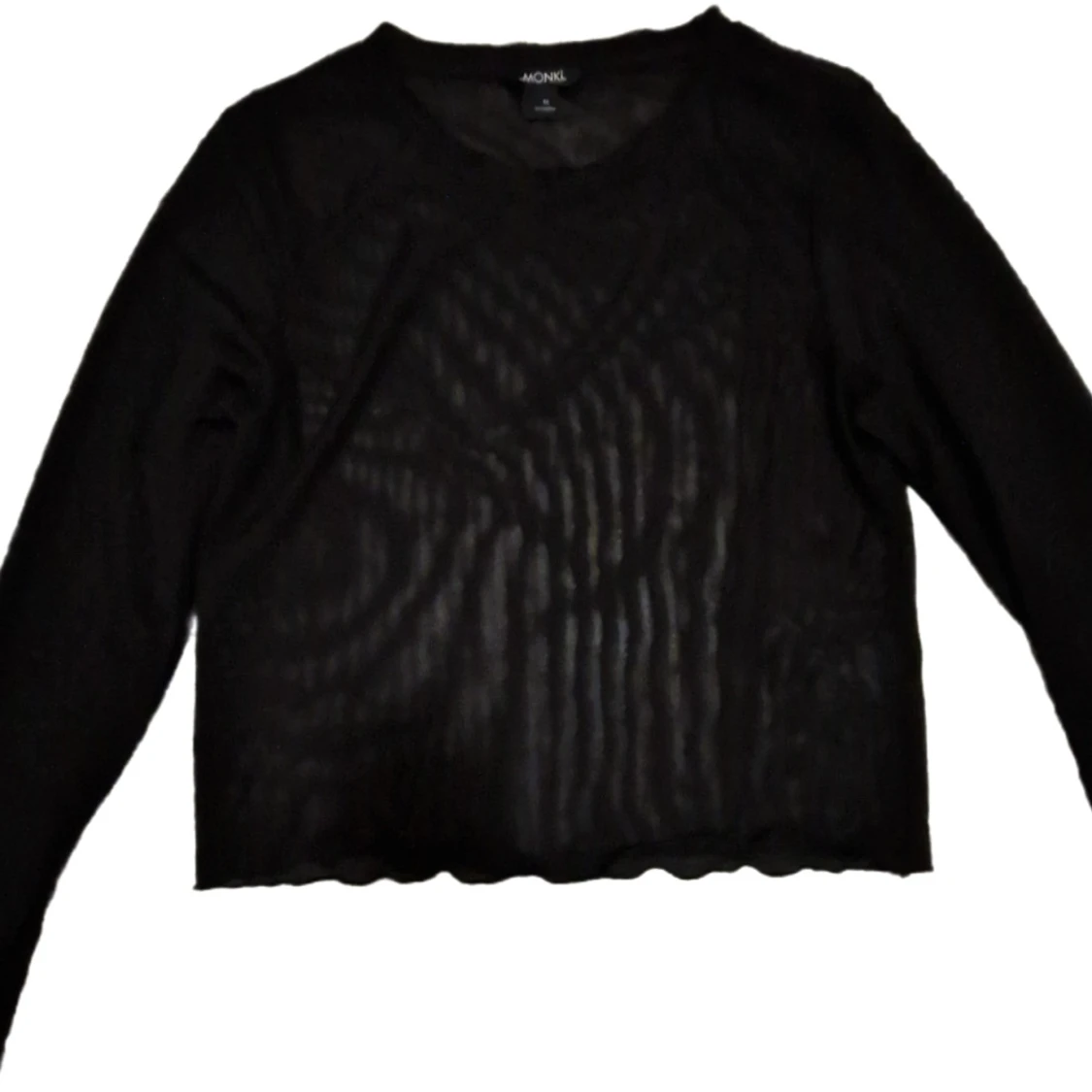 Svart transparent tröja från Monki - 90
