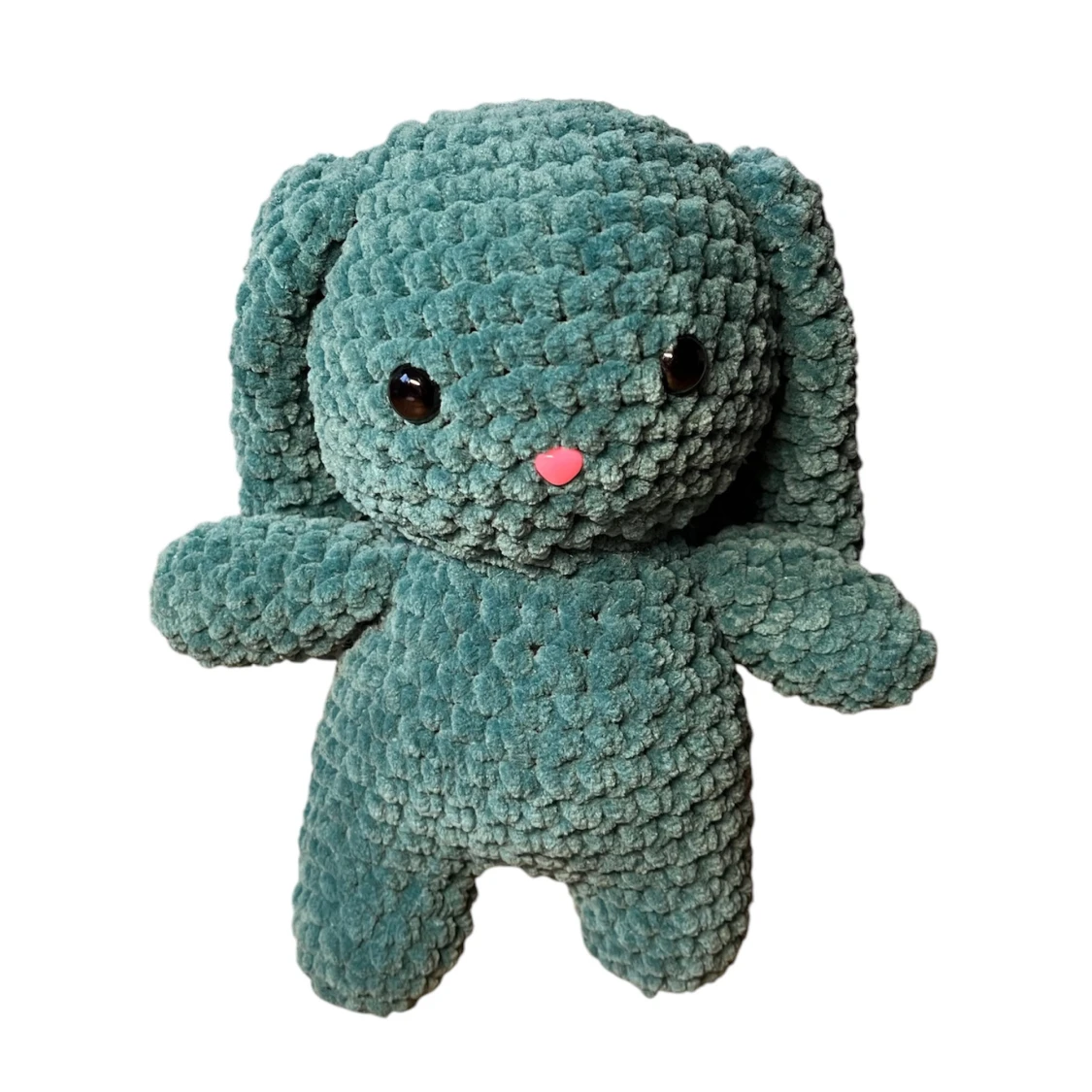 Virkad grön kanin  - 1