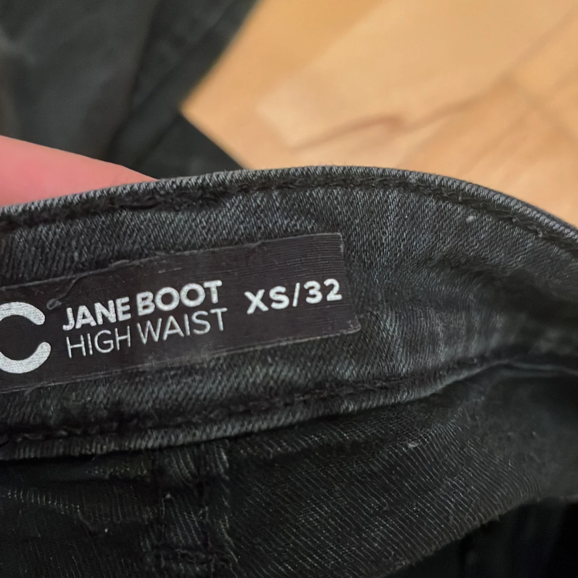 Svarta jeans XS - 92