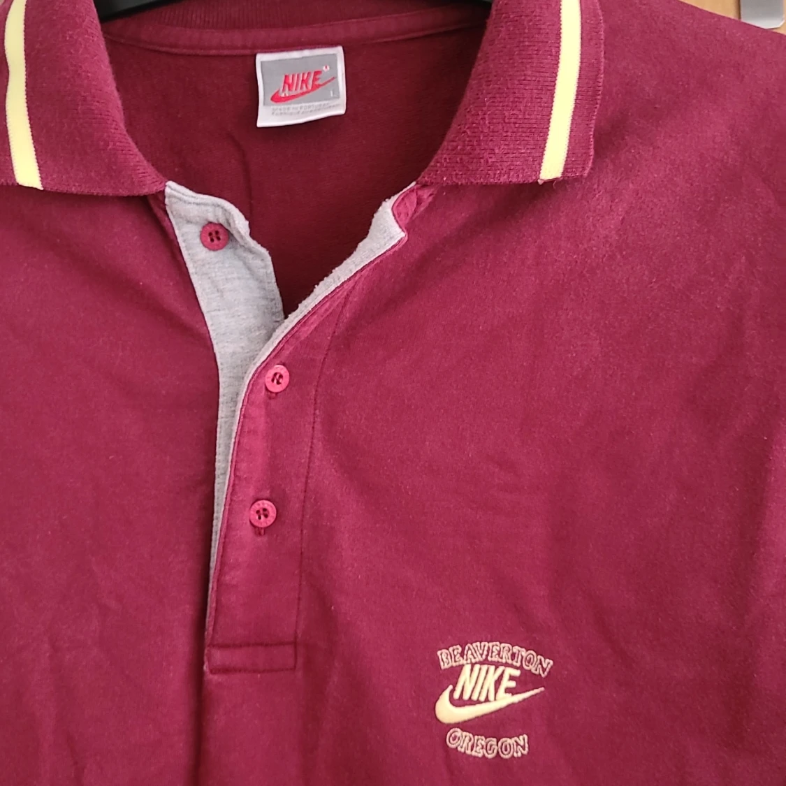Vintage retro Nike polo shirt - 91
