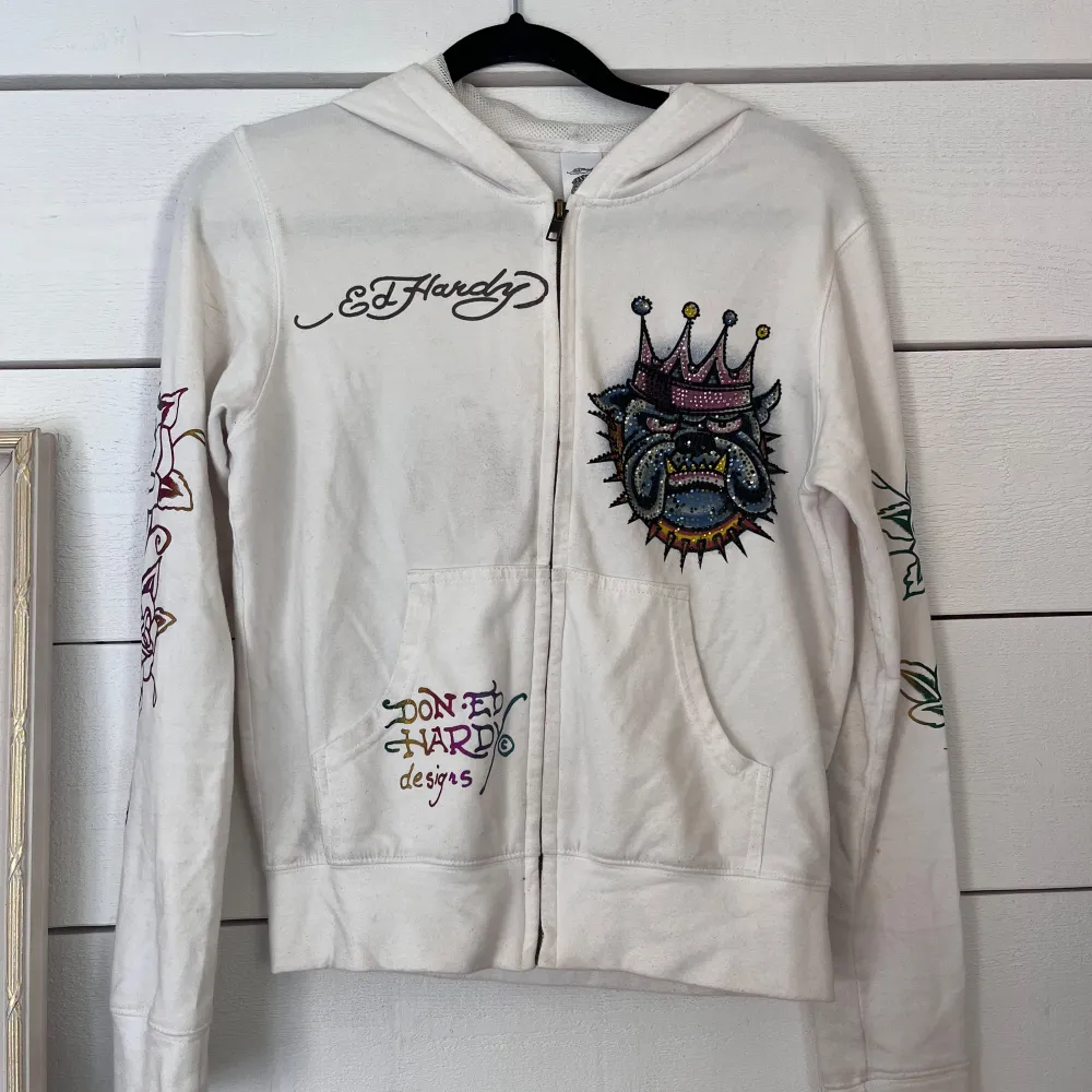 Ed Hardy zip . Tröjor & Koftor.