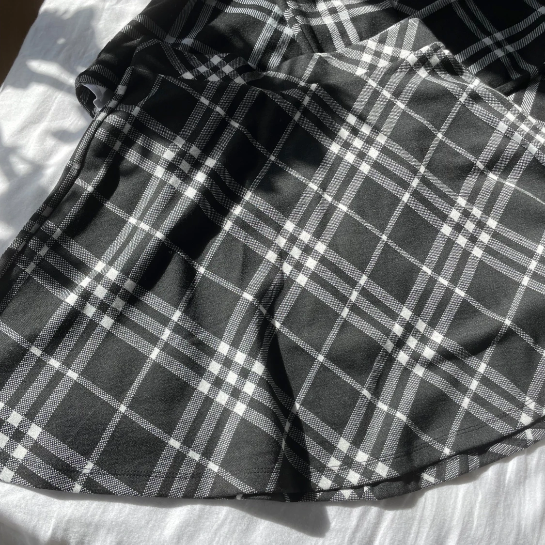 Svart och vit rutig klänning från FB Sister - 91