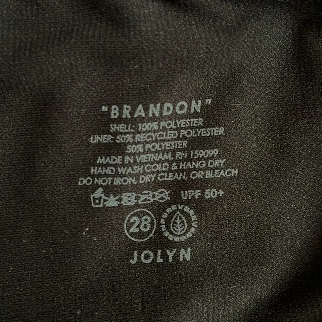 Lila baddräkt från Jolyn - 2