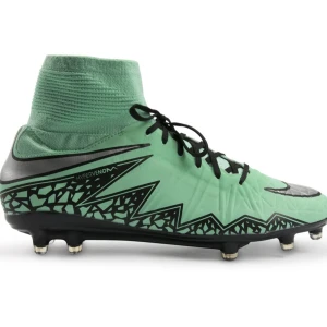 fotbollsskor från Nike - Snygga Nike fotbollsskor med hög ankelstrumpa och svart mönsterdetalj. Skorna har snörning och är designade för optimal prestanda på planen. Hypervenoms, 41