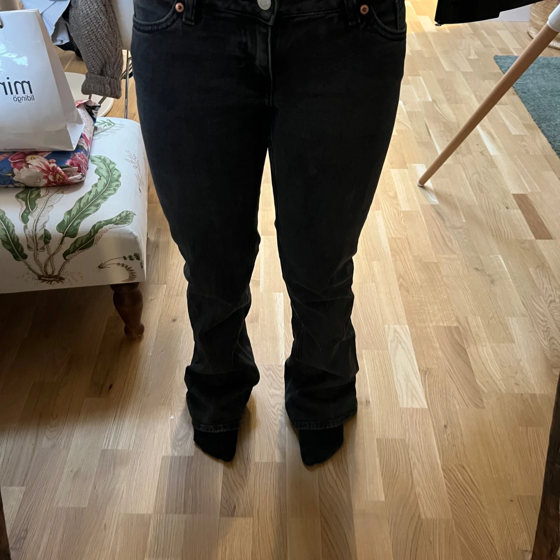Lågmidjade byxor bootcut