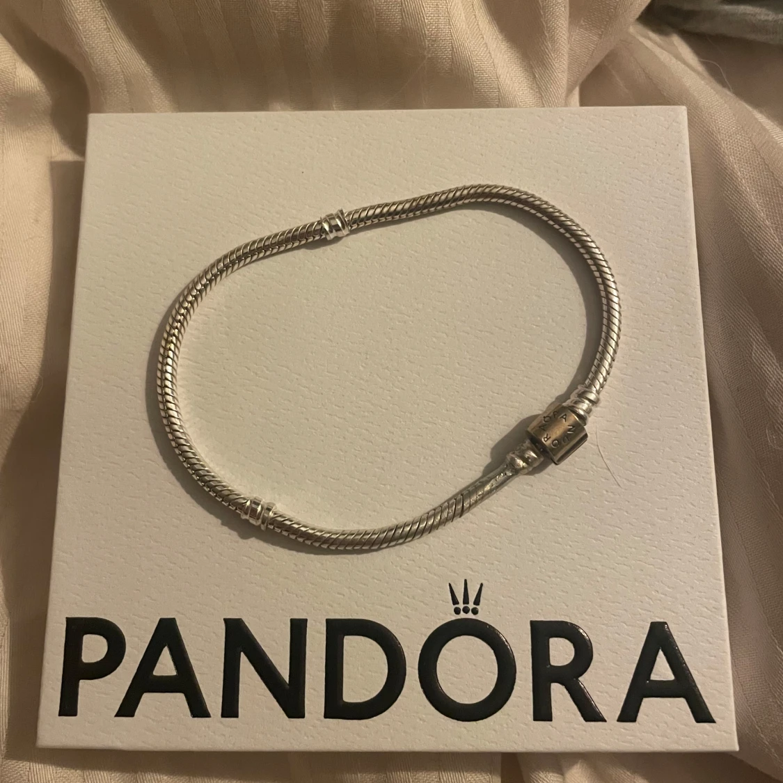 Silverarmband från Pandora