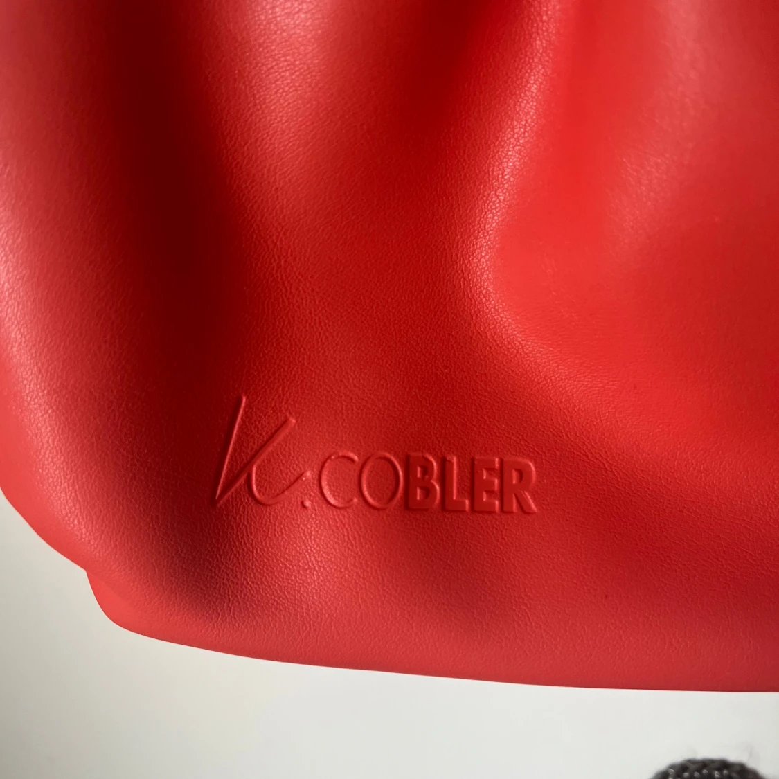 Orange axelväska från K.Cobler - 1