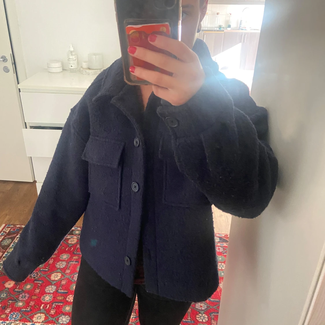 LeGer marinblå jacka  - 90