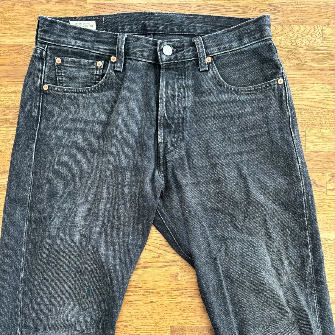 501 Levis jeans svarta - 90