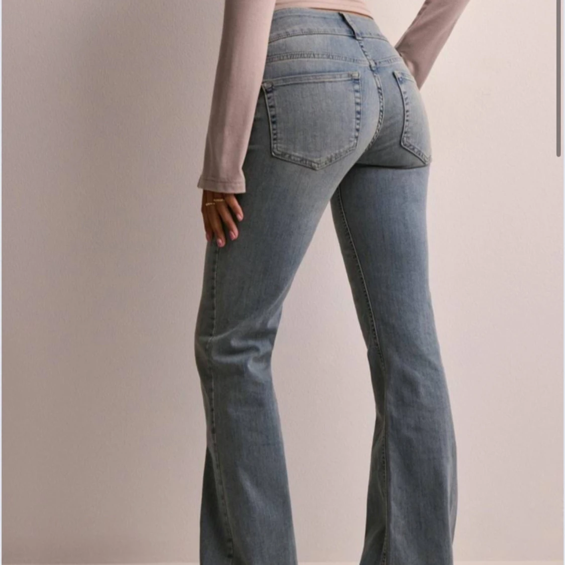 Lågmidjade jeans