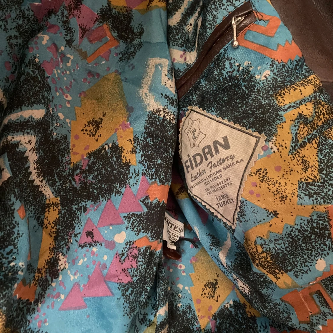 Jacka i äkta läder - 92