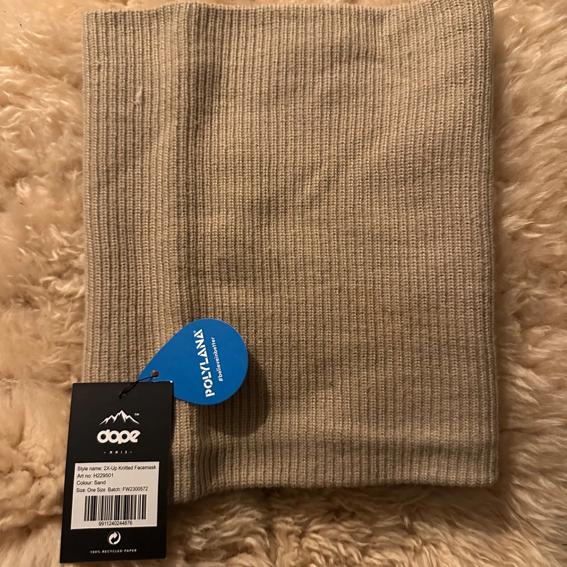 Beige anskitsmask från Dope - 92