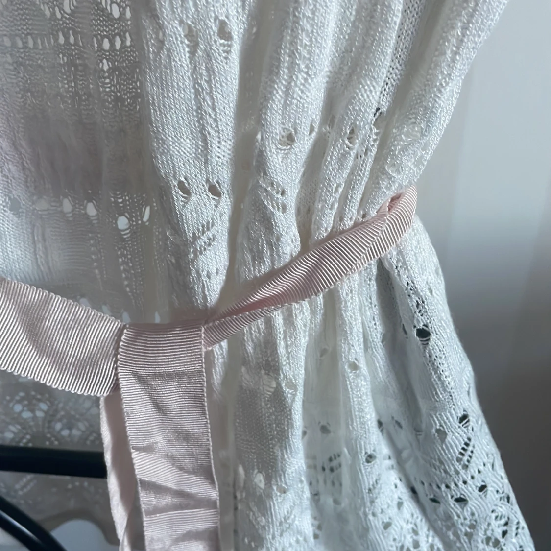 Vit spetskofta från H&M - 91