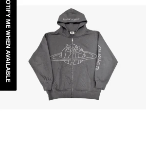 Broken planet zip hoodie - Storlek large