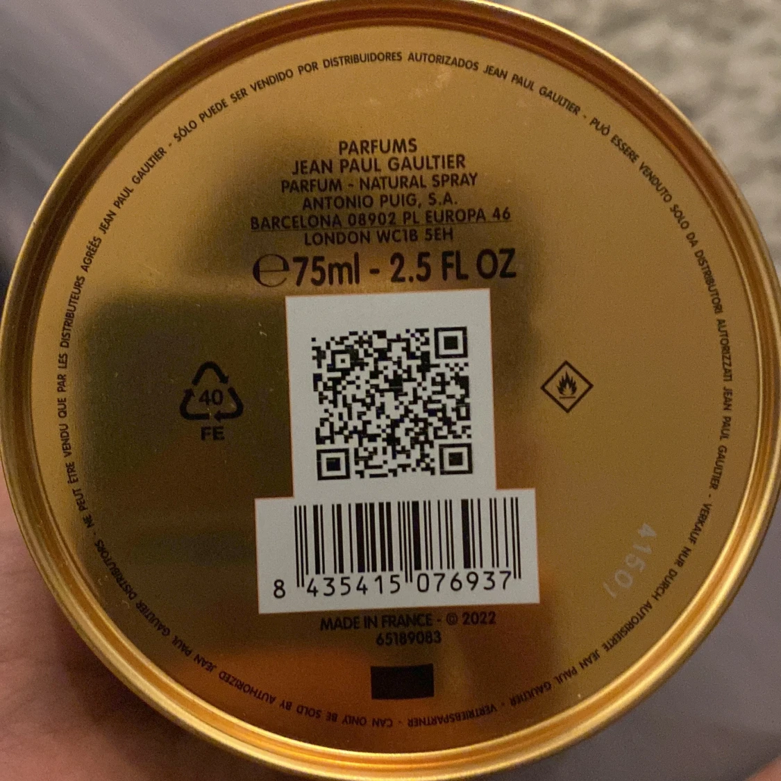 Jean Paul Gaultier Le Male Le Parfum 70 ml i den byten  - 1