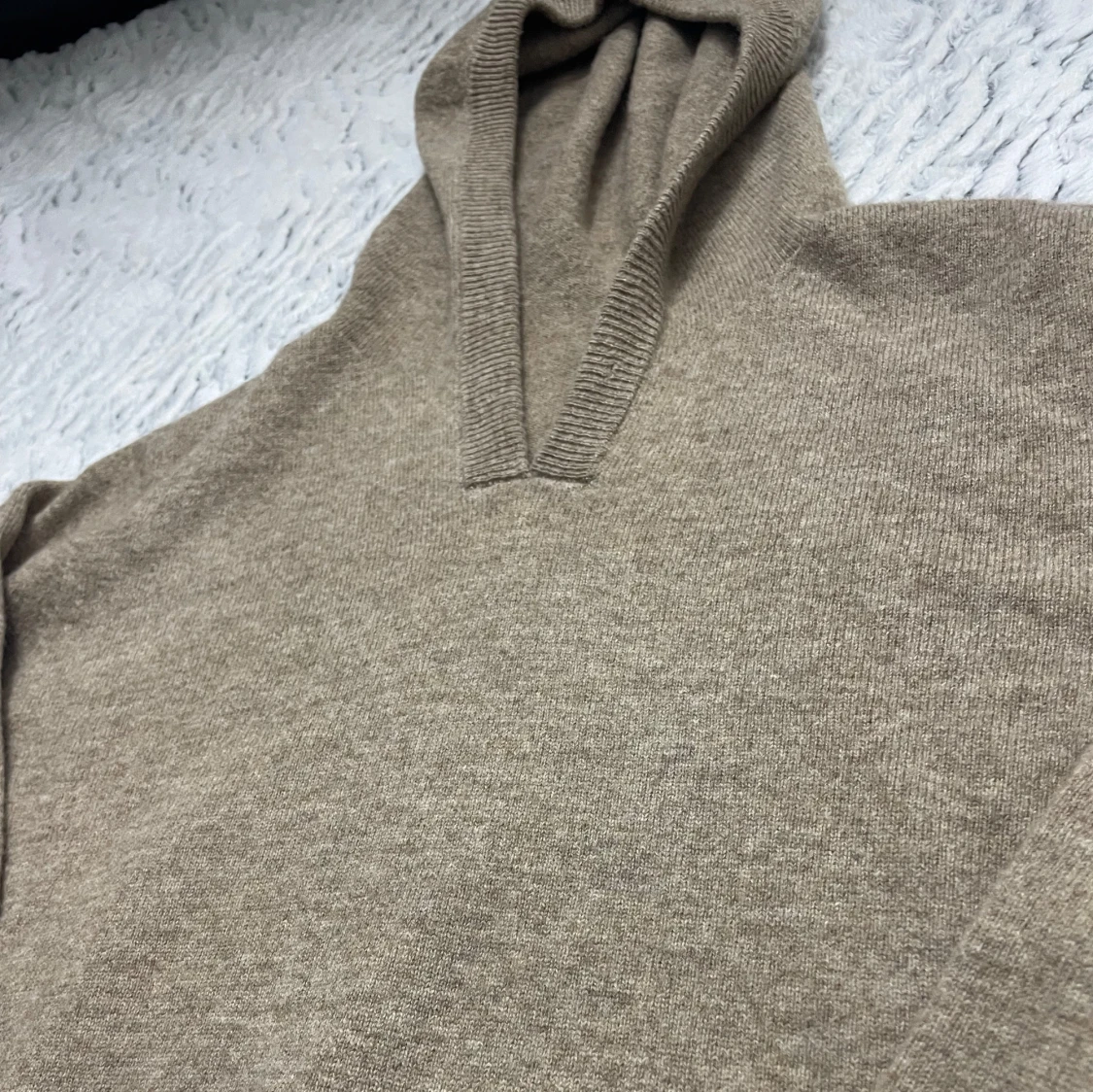Kashmir/Merino hoodie - 2