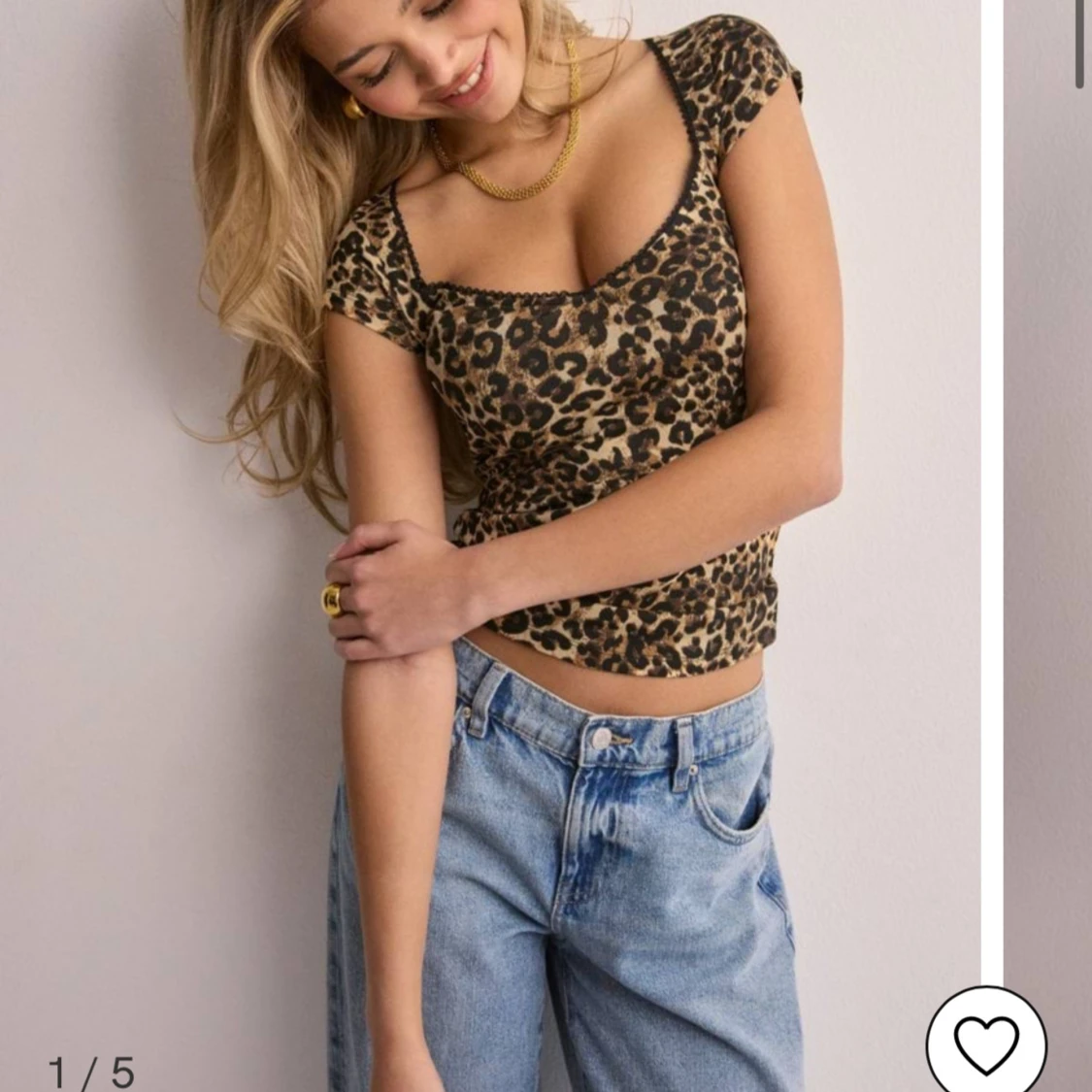 Leopard topp!