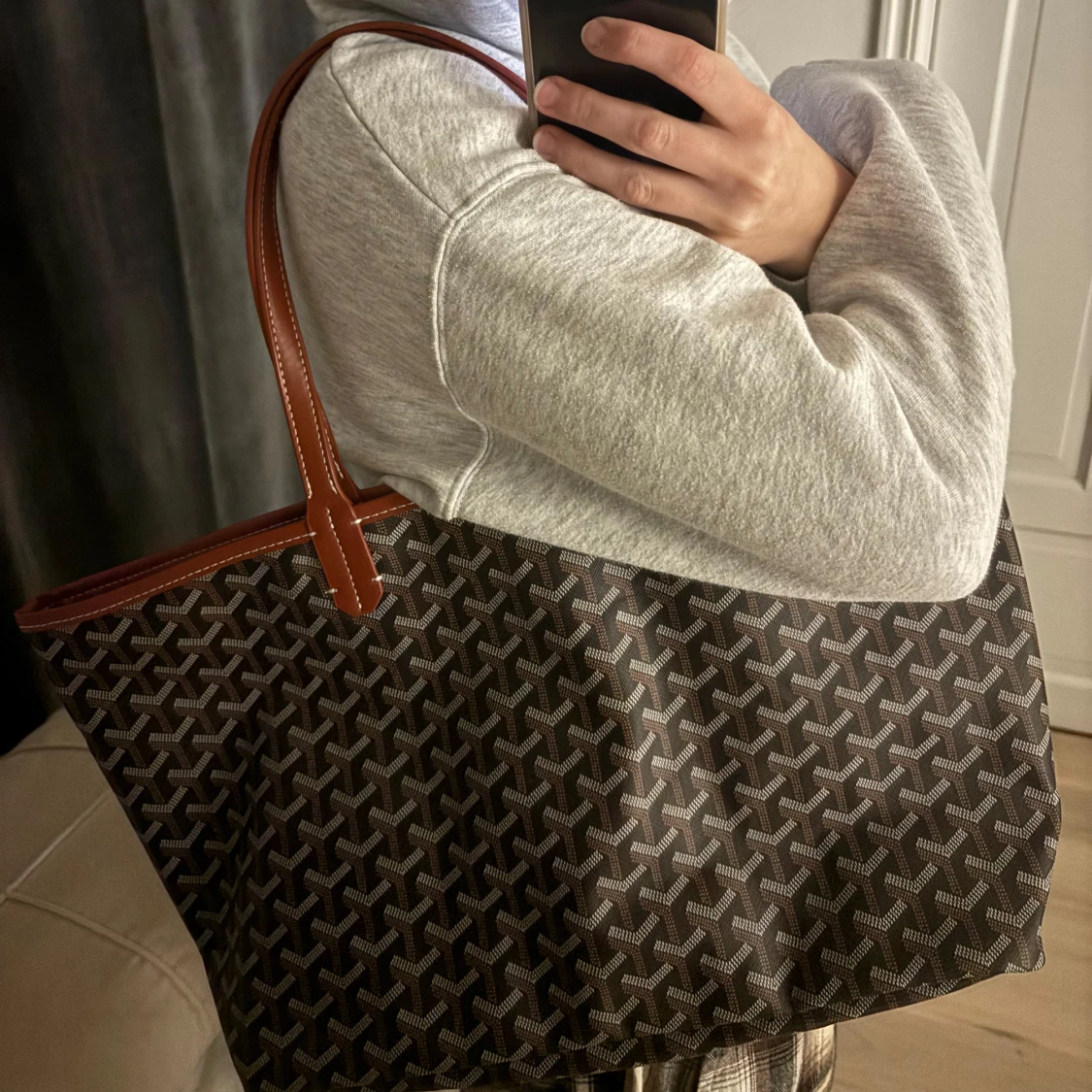 Brun väska - 93