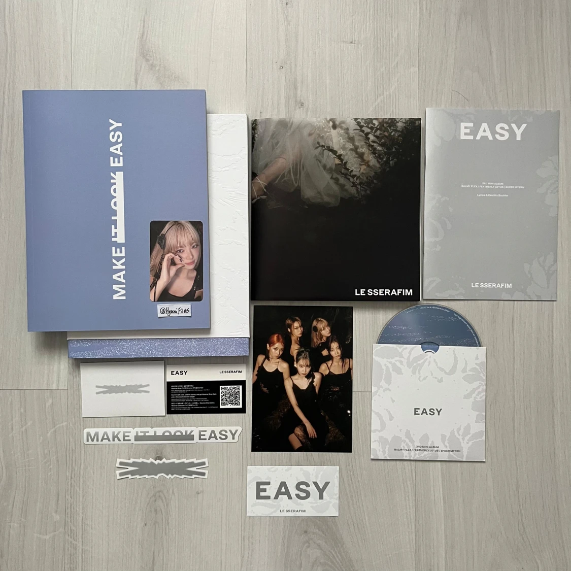 Le sserafim - EASY vol 2 FEATHERLY LOTUS