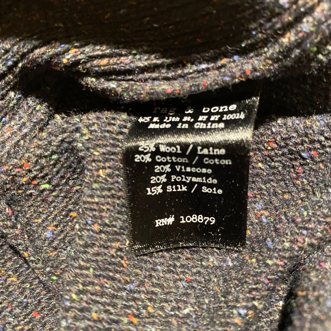 Ny stickad tröja i strl S från Rag & Bone New York - 92