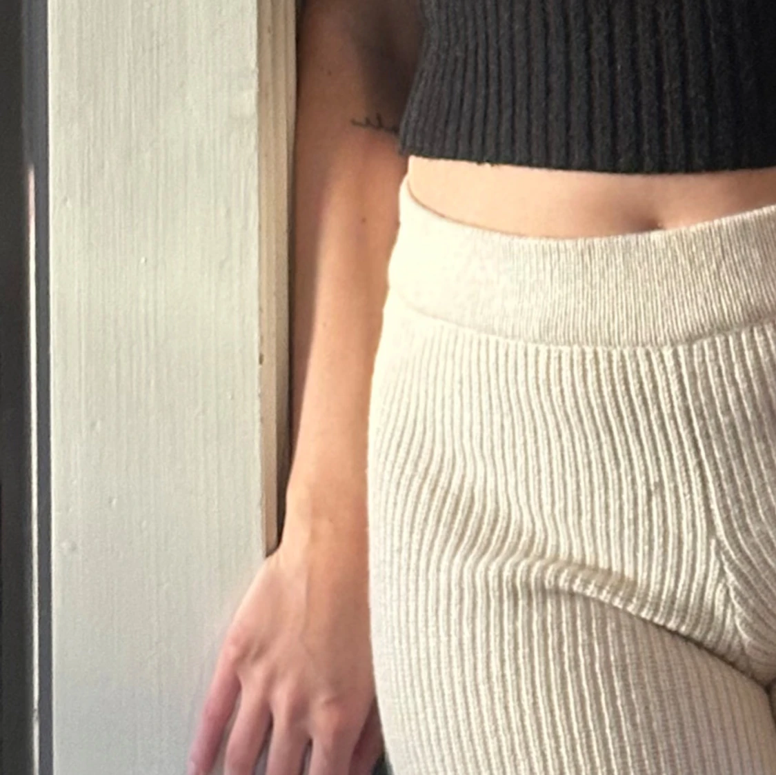 Stickade byxor från Zara  - 91