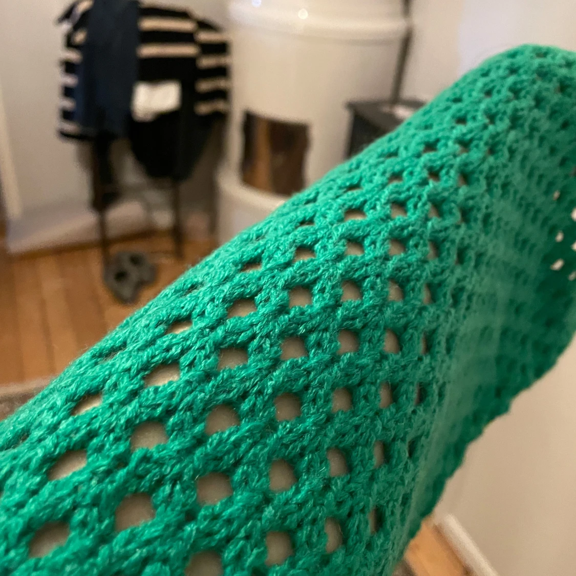 Grön stickad tröja från H&M Divided - 91