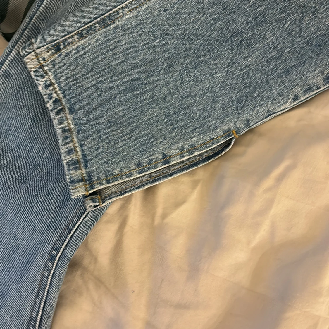 Jeans högmidjat  - 90