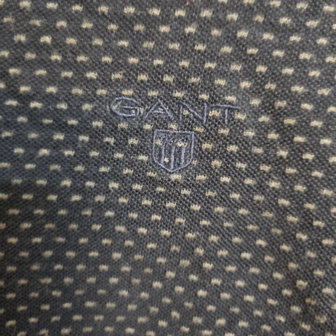 Blå pikétröja från GANT - 2