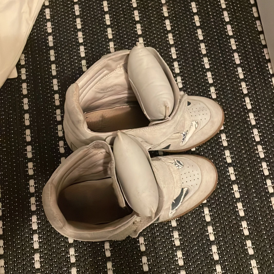 Beige sneakers från Isabel Marant - 3