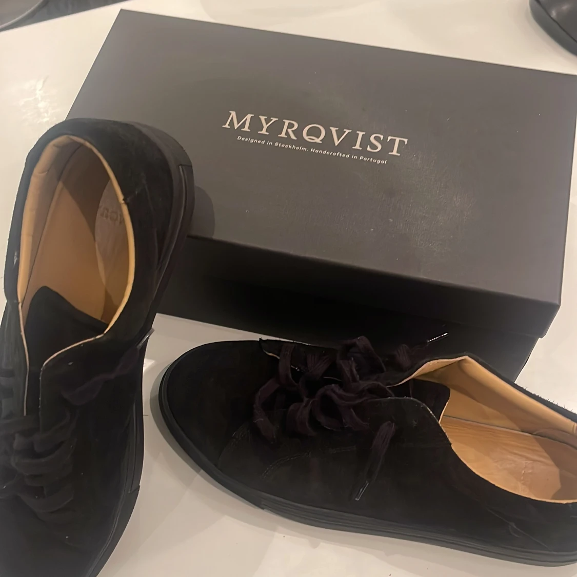 Svarta sneakers från Myrqvist - 3