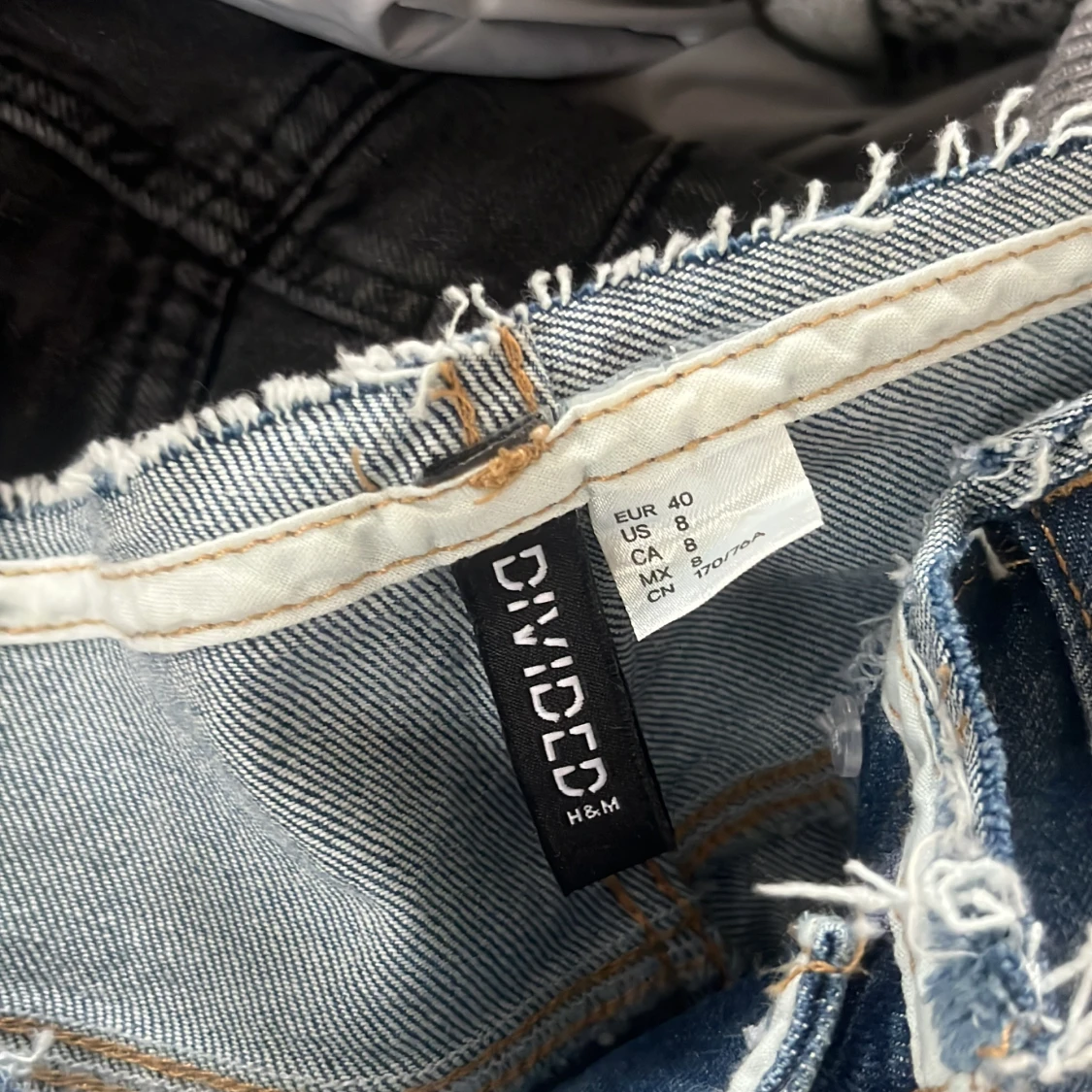 Blå jeansshorts - 4