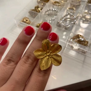 Blom-ring - Blom-ring i rostfritt stål, justerbar. Från Raglady💓