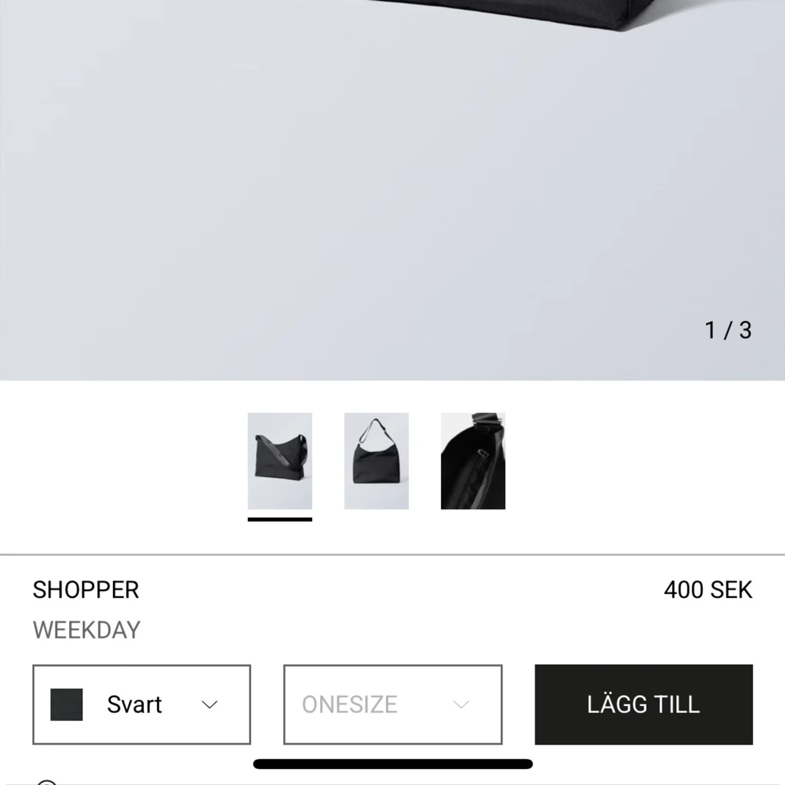 Svart Damväska från Weekday - 4