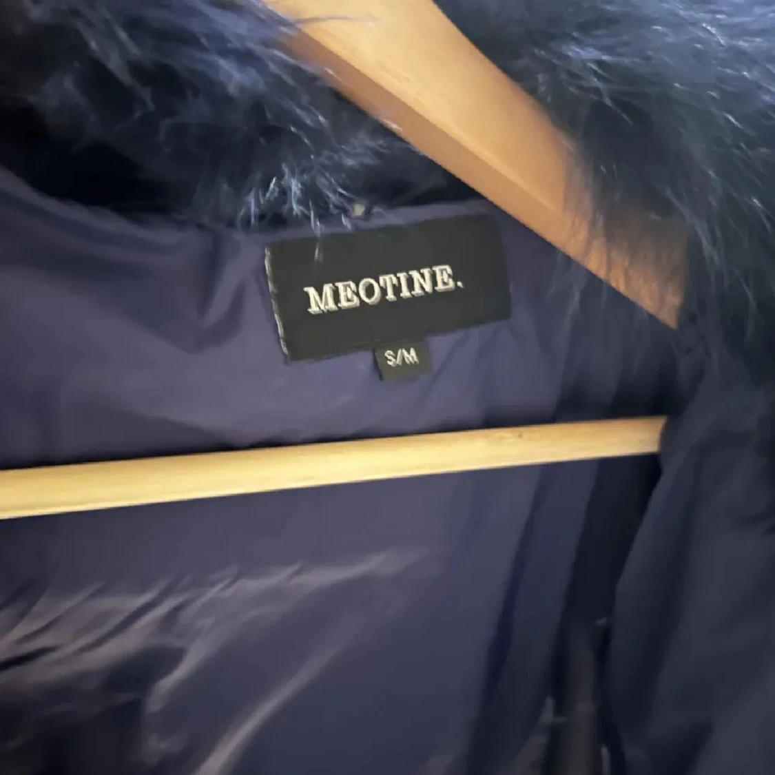 Mörkblå dunjacka från Meotine - 2